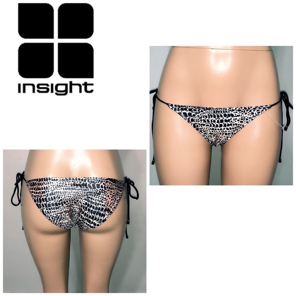 Insight gater pink bikini bottoms. NWOT
